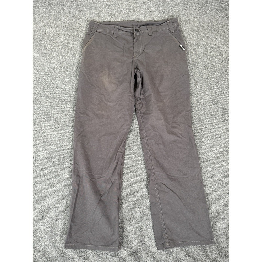 Outdoor Research Canvas Pants Mens 34x30 Gray Straight Leg‎ Stretch Hiking